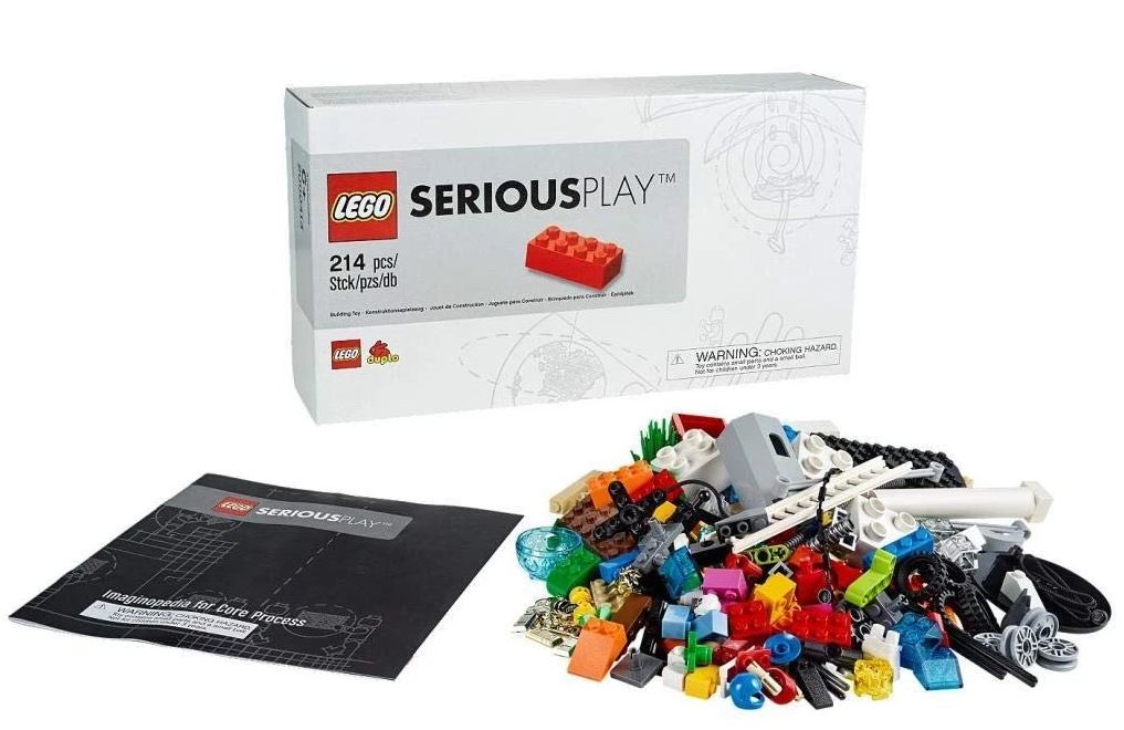 🧩 LEGO® Serious Play Starter Kit 2000414 – Set Educativo de 219 Piezas para Talleres y Creatividad Guiada
