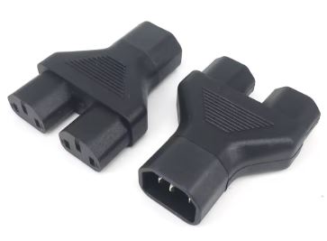 Bolantedz Adaptador IEC 320 C14 a 2x C13 – Divisor en Y