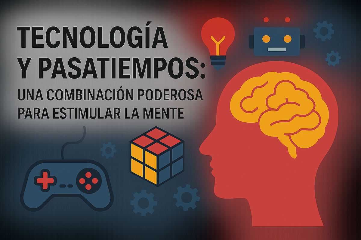 Tecnología y pasatiempos: una combinación poderosa para estimular la mente