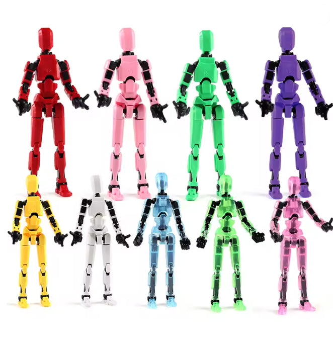 Figura Articulada T13 – Robot Multiarticulado para Crear y Posar