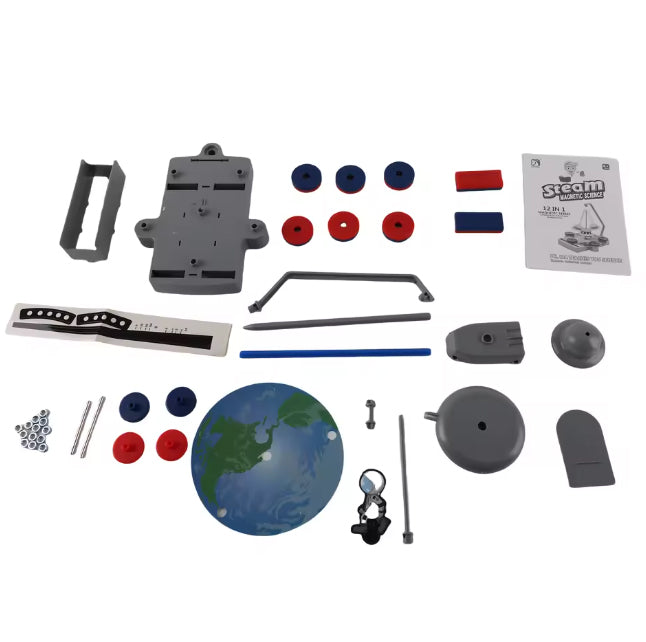Kit de Física STEM 12 en 1 – Ciencia Magnética y Levitación