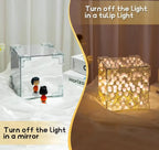 Cubo de Tulipanes Luminosos – Set de Construcción