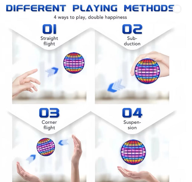 Flying Ball LED – Esfera Voladora con Luces