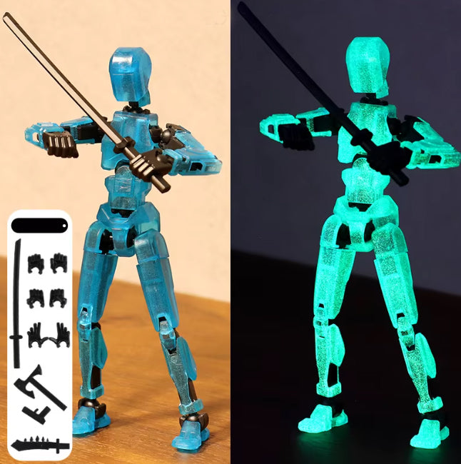 Figura Articulada T13 – Robot Multiarticulado para Crear y Posar