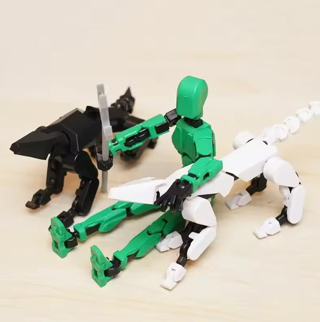 Figura Articulada T13 – Robot Multiarticulado para Crear y Posar