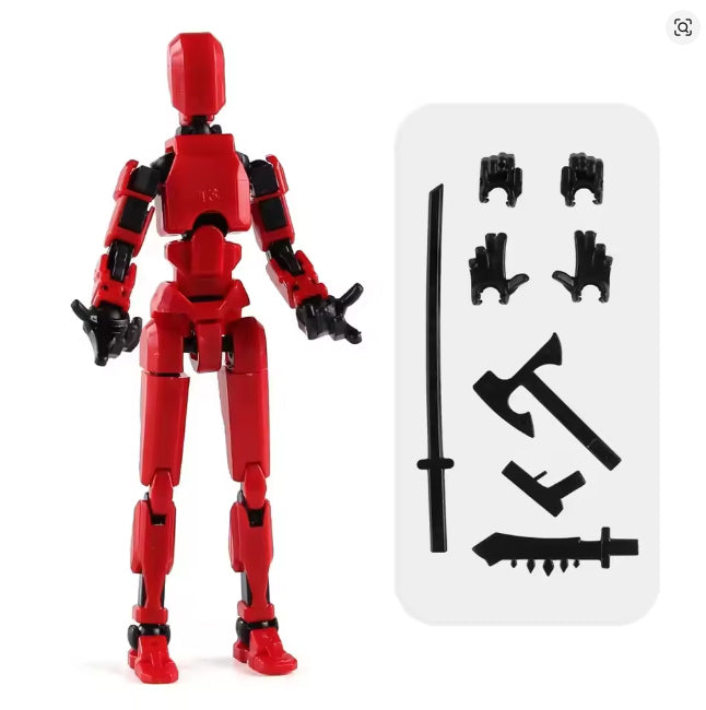 Figura Articulada T13 – Robot Multiarticulado para Crear y Posar