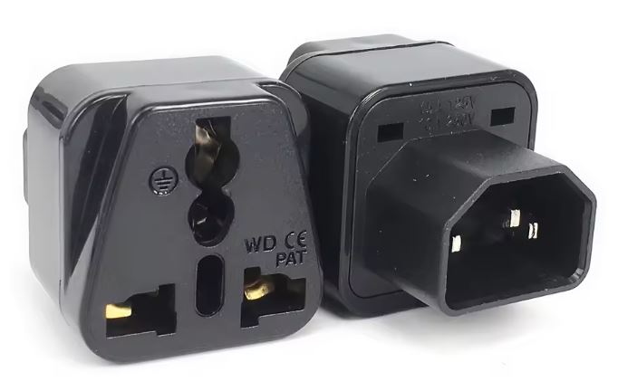 Adaptador de Corriente Bolantedz – IEC 320 C14 Macho a C13 Hembra / 10A