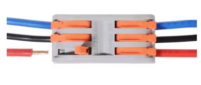 Set 55 Conectores Rápidos de Palanca – Bloques de Terminales con Caja de Almacenamiento