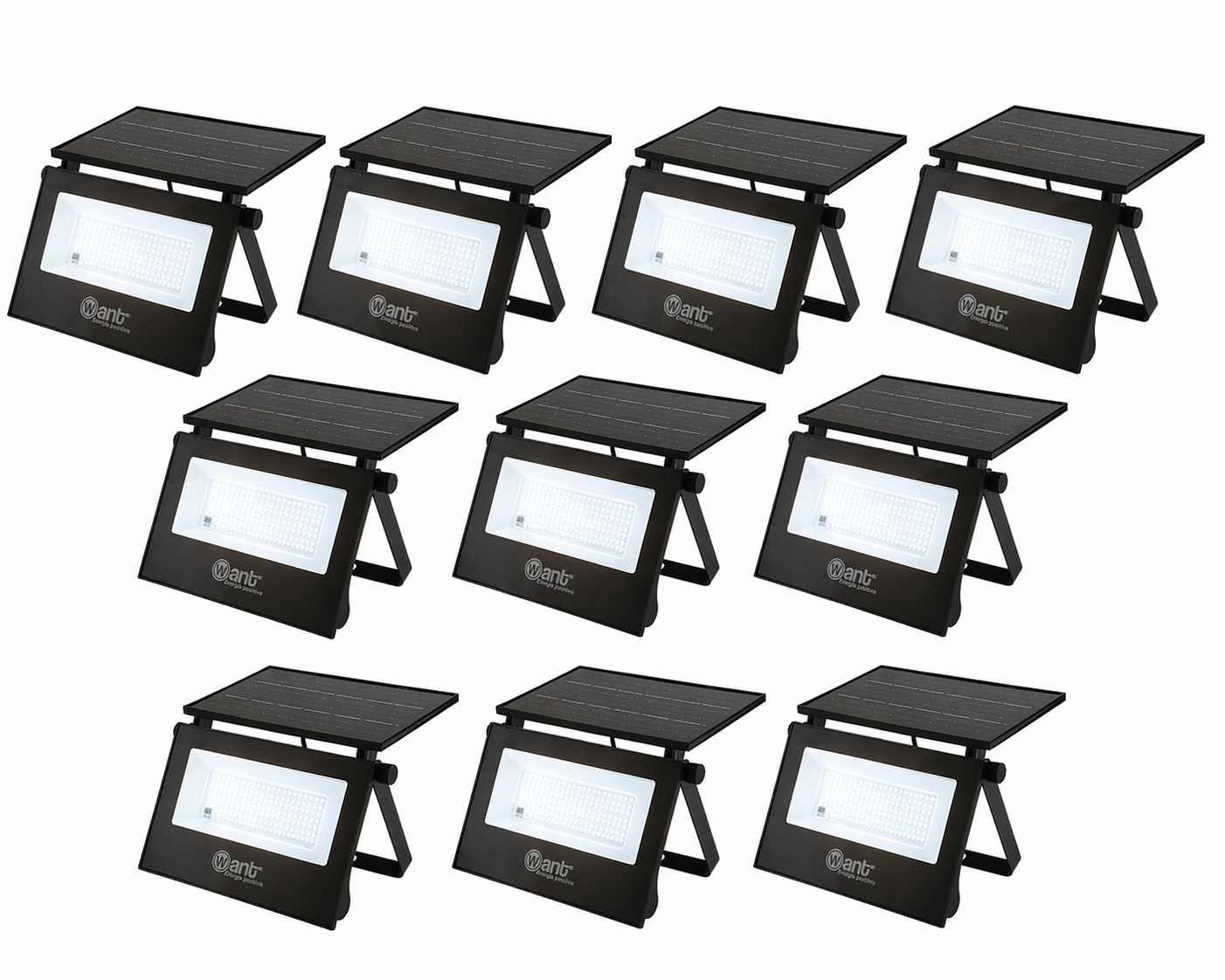 PROYECTOR LED SOLAR 176 LEDs 6500K (LUZ FRIA)