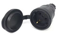 Enchufe Industrial de Goma Europeo – Macho o Hembra 16A 220-250V 2P+E IP44
