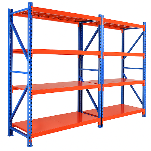 Estantería Metálica Modular Sin Tornillos – 4 Repisas, 2000×600×2000 mm