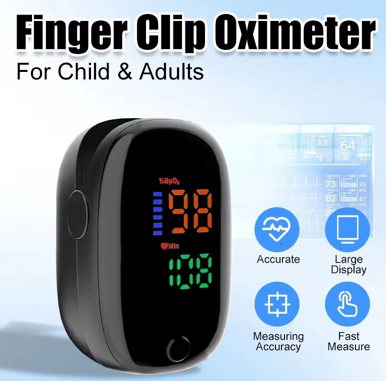 Termómetro Infrarrojo y Oxímetro Digital