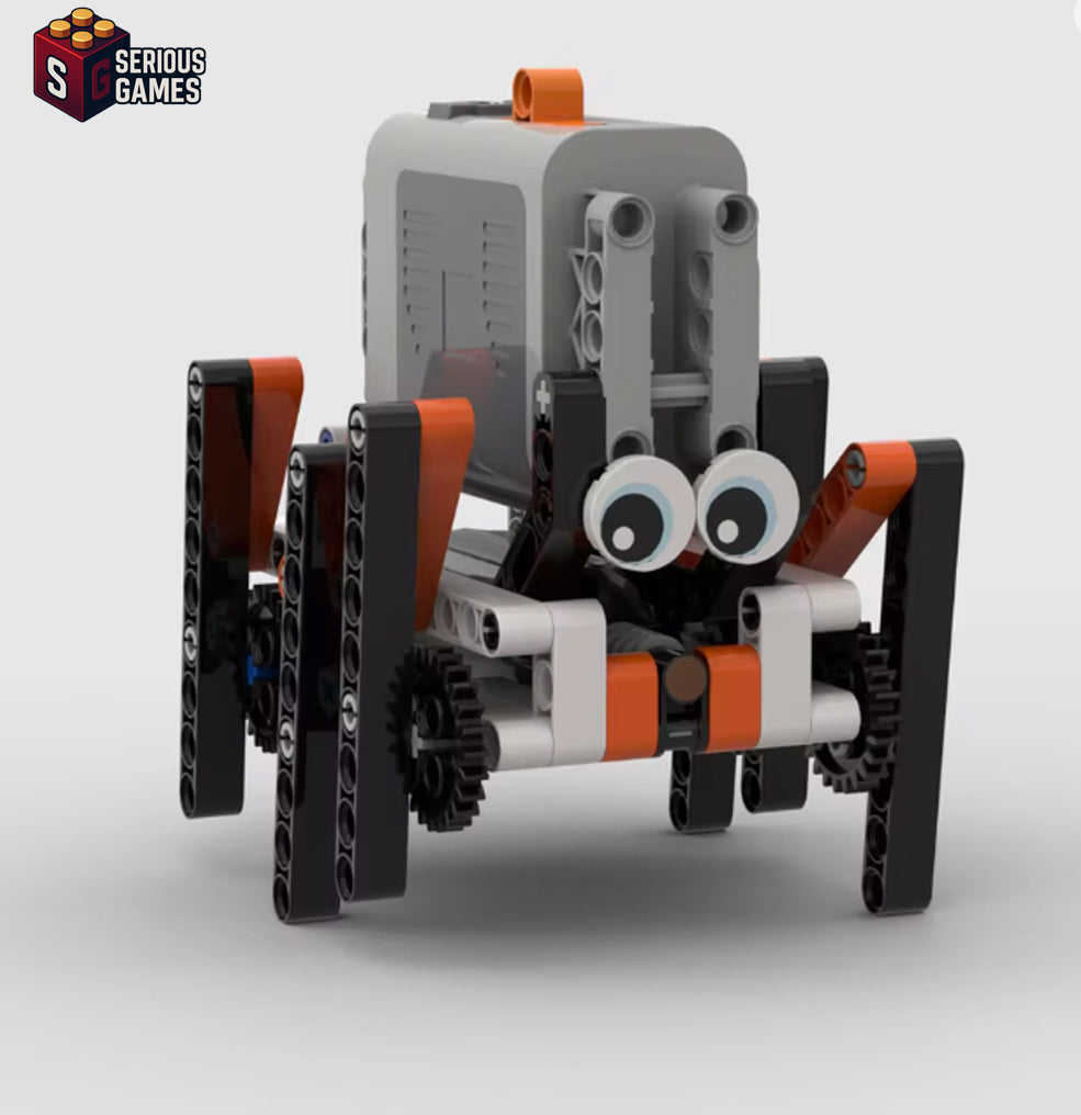 Mini Robot Caminante MOC – Kit de Construcción con Motor