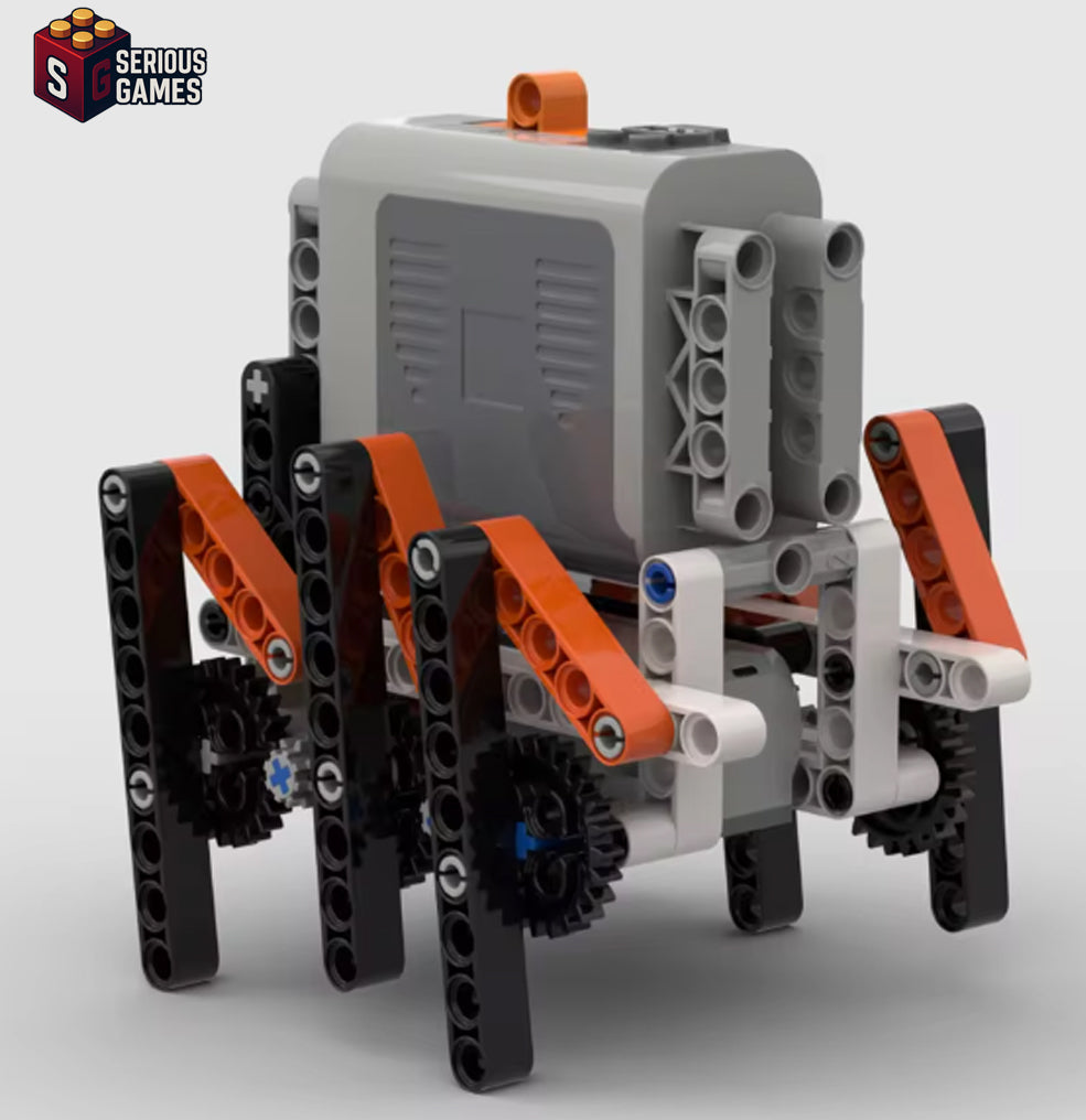 Mini Robot Caminante MOC – Kit de Construcción con Motor
