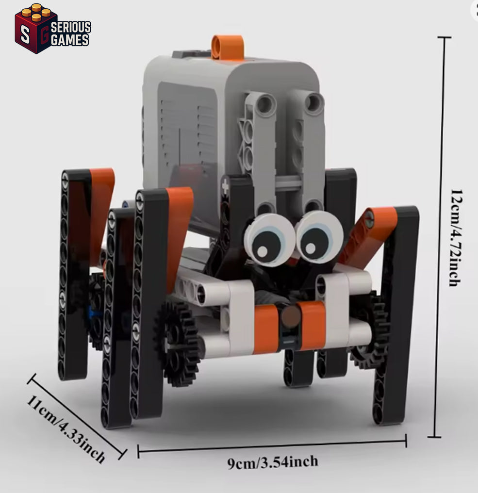 Mini Robot Caminante MOC – Kit de Construcción con Motor