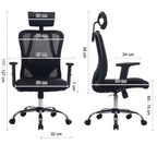 Silla De Oficina Modelo: SOERME PRO NEGRO