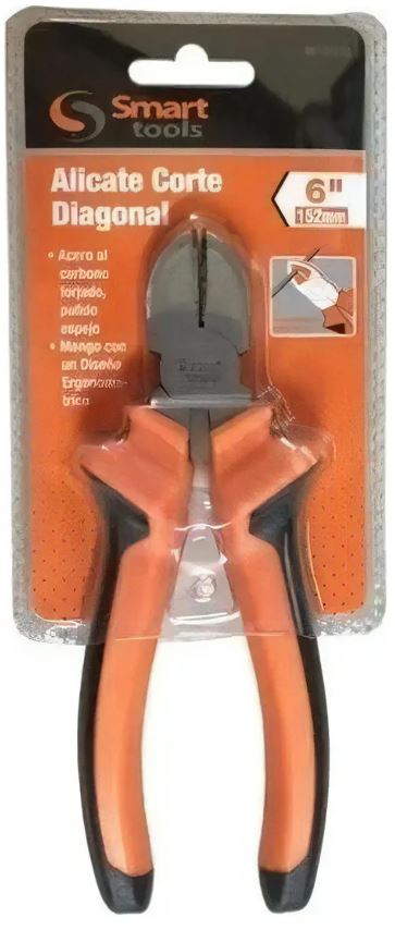 🔧 Alicate de Corte Diagonal 6’’ – Smart Tools (6101120)