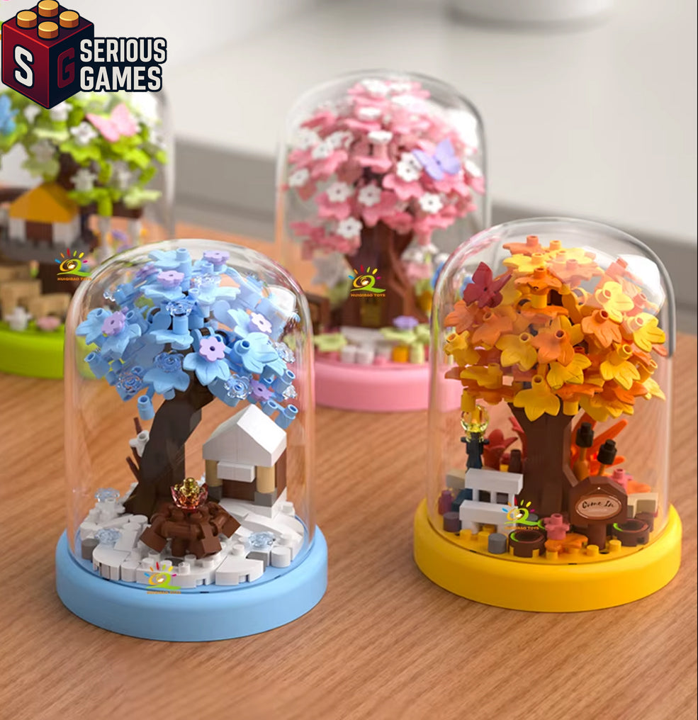 Mini Árbol en Flor – Set de Construcción MOC Lego Alternativo