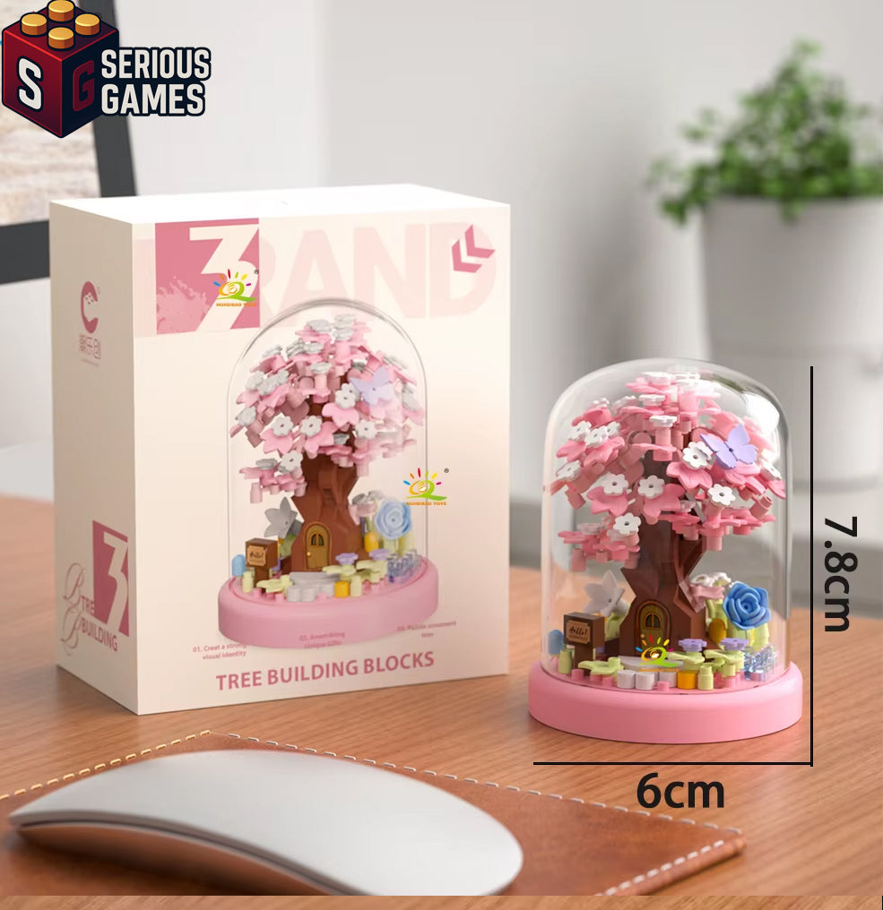 Mini Árbol en Flor – Set de Construcción MOC Lego Alternativo
