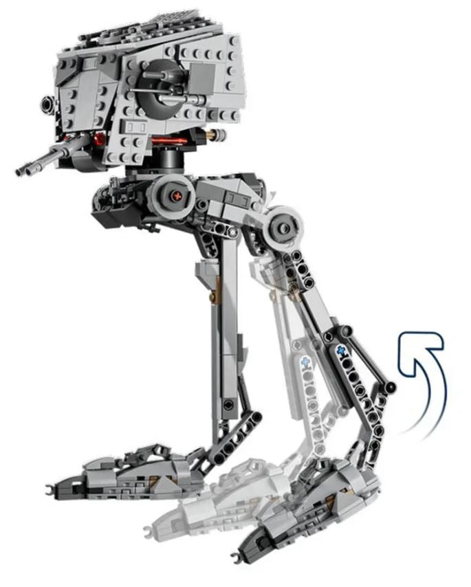 586 Uds. Interstellar Wars – Primer Orden AT-ST Walker (Versión alternativa – No incluye caja)