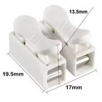 Pack 50 Uds Conectores Rápidos de Bloqueo CH1 / CH2 / CH3 – 1, 2 y 3 Pines