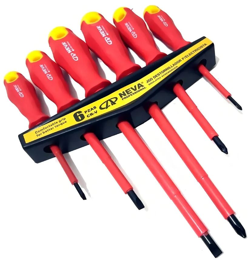 Set de Destornilladores Eléctricos 6 Piezas – Neva