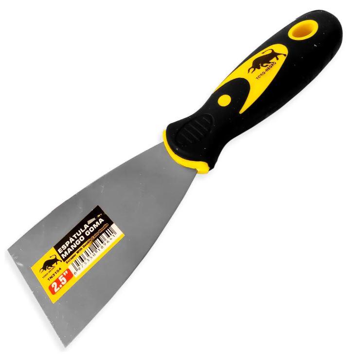 Espátula Empastar Yeso Flexible Mango Fibra 2,5″