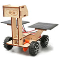 Coche Solar Educativo DIY – Kit de Construcción de Madera 3D