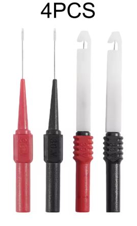 Juego de Sondas de Prueba Automotriz – 4 Piezas (30 V)
