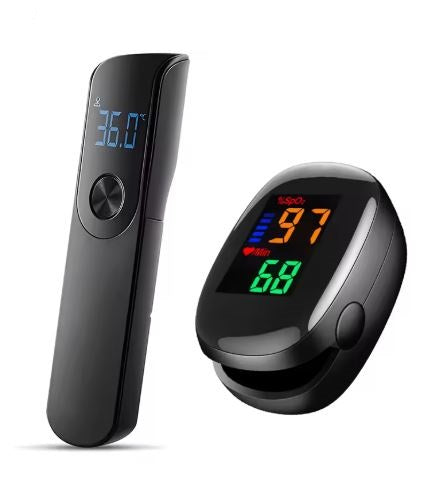 Termómetro Infrarrojo y Oxímetro Digital