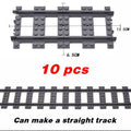 Pack de Vías de Tren Compatible con LEGO® – Expande tu circuito