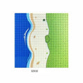 Placa Base 32x32 Compatible LEGO con Escenarios – Ciudad, Carretera, Río y Playa