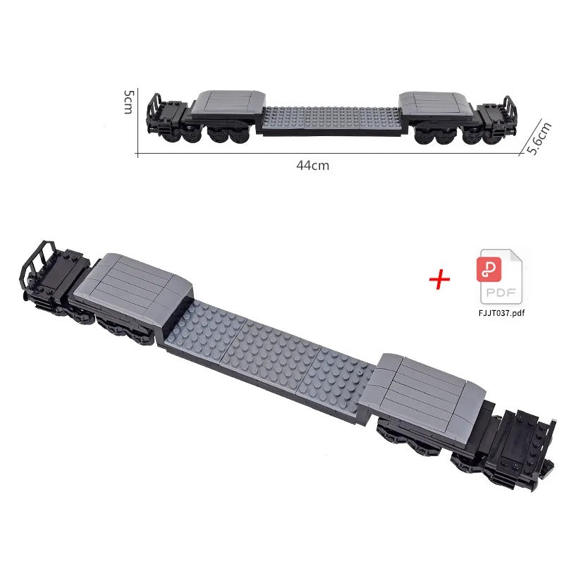 Base de Vagón para Trenes MOC – Compatible con LEGO®