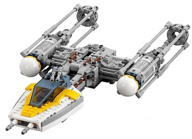 691 Piezas Uds.  / Interstellar Wars – Y-Wing Fighter |   (Versión alternativa – No incluye caja) (Copia)